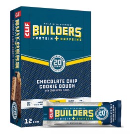 Clif Builders - Barra De Proteínas, Masa De Galletas Con Chi