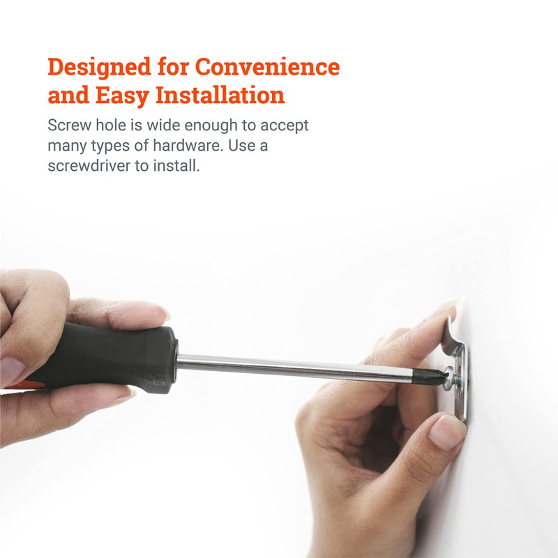 PHS Picture Hanging Security Brackets - 100 Pack - Anti