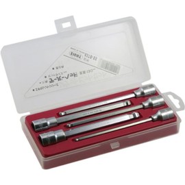 Eight Taper Head Socket Bit Set, Hexagonal 83TB-S5, Drive: 0.37 inches (9.5 mm), 5 Pieces, 1 Set