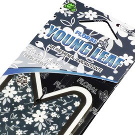 Auto Dynasty TreeFrog YLFS60 Paper Young Leaf Wakaba Hanging Air Freshener for Home Office Car In-Door, Fresh Squash Scent