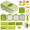 17-Piece Multifunctional Vegetable Chopper, Onion Dicer, Professional Kitchen Slicer, Food