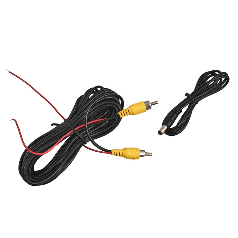 DS18 RCNLP/BK Black License Plate Backup Camera, Parking Guide, Waterproof,