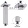 Square Shower Arm, BSTIIU 4 Inch Ceiling Mounted Shower Extension