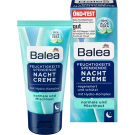 Balea Night Cream Moisturising Normal and Combination Skin 50 ml