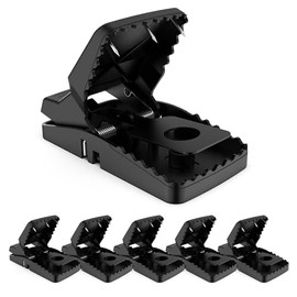 Rat Snap Traps with Spikes, Stronger Large Mouse Traps that Work Indoors Outdoors, Manage Rodents with More Confidence, 6 Pack