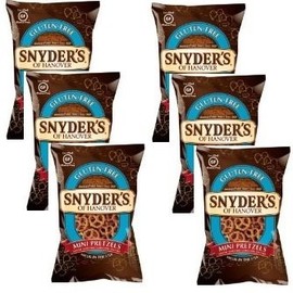 Snyder's of Hanover Gluten Free Mini Pretzels 6 Pack