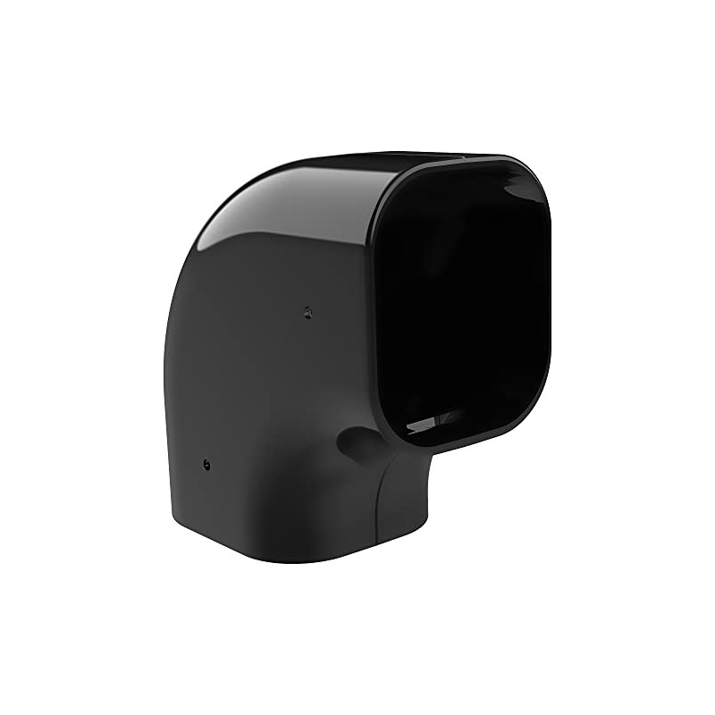 Curve 90 Degree Flat Black CP 72 EXC for Duct
