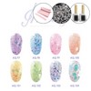 Diesel Aurora Queen Melody Glitter Gel 8-piece set + 2