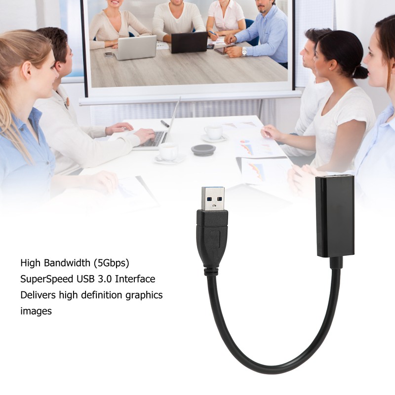 USB3.0 to HD Multimedia Interface Adapter Portable 1080P 60HZ 5Gbps