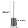 Smartbin Toilet Brush and Holder Toilet Cleaning Brush Double Layer