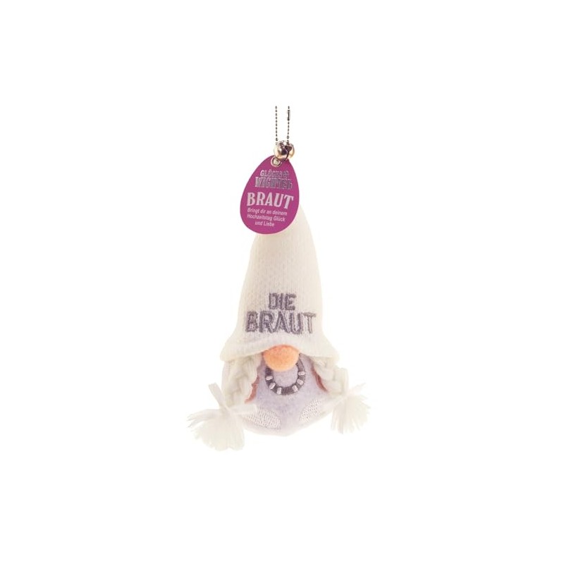 Lucky Gnome Bride, White, Classic