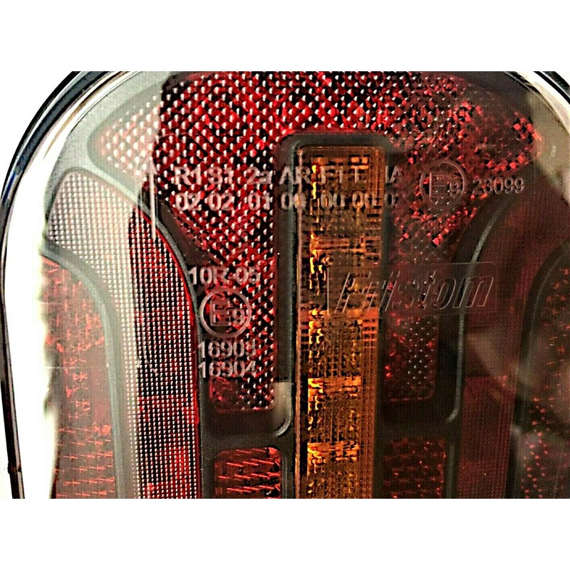 MelTruck 2 x 6-functional LED rear light, dynamic indicator, 5