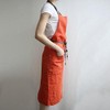 Linen Full Apron Manon (Tarocco) A219 [Lino e Lina/Lino e