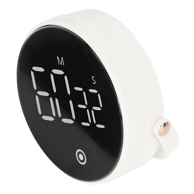 3in LED Digital Timer Rotatable Magnetic Low Noise ABS Shell