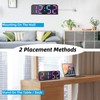Koolertron Digital Wall Clock, Large Display, LED Clock with Remote