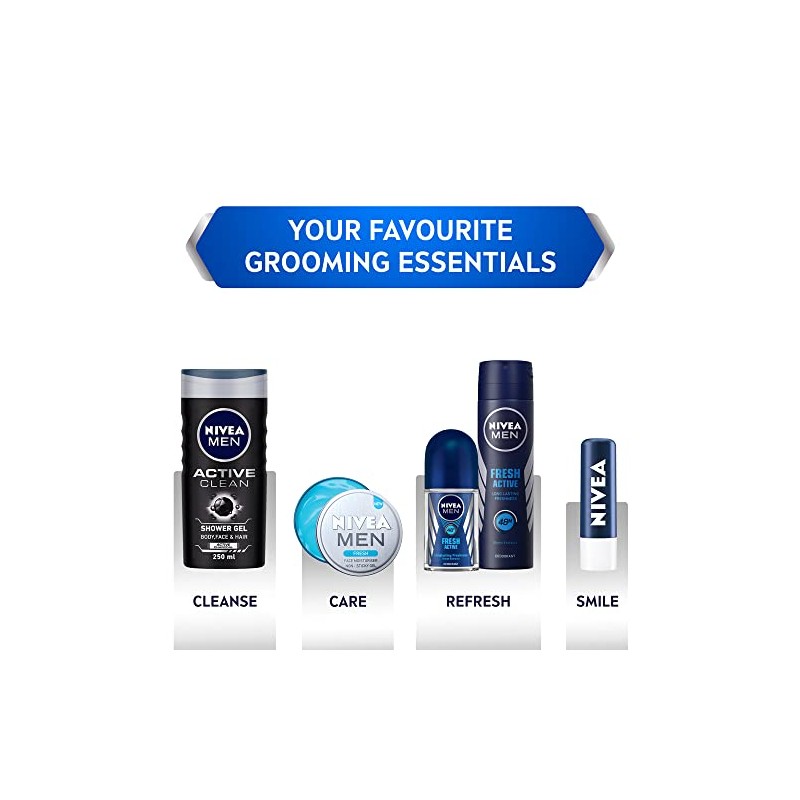 Nivea Cuidado activo SPF 15 para hombre, 0.17 oz
