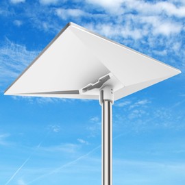 Sactulaz 1.5inch Inner Diameter for Starlink Gen 3 Pipe Adapter Mount,Starlink Gen3 Pole Adapter Mounting Kits for Proxicast J-Pipe ,Universal Starlink Gen3 Dish 38mm O.D Pipe J-Pole Adapter Mount