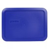 Pyrex 7210-PC 3-Cup Cadet Blue Plastic Food Storage Replacement Lid