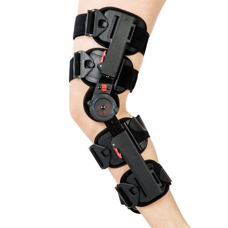 kefit Hinged Knee Brace Rom, Knee Support for Torn Acl,