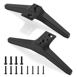 TV Stand Legs for LG Smart TV, Table Top TV Base Replacement for LG 49 Inch TV 49UN7300PUB 49UN7300AUD 49UM6900PUA 49UM7300AUE 49UJ6300 49UJ6320 with Screws, Easy to Install