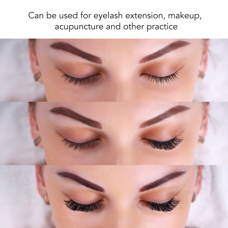 Lash Mannequin Head Makeup Eyelash Extension Practice Doll Head with