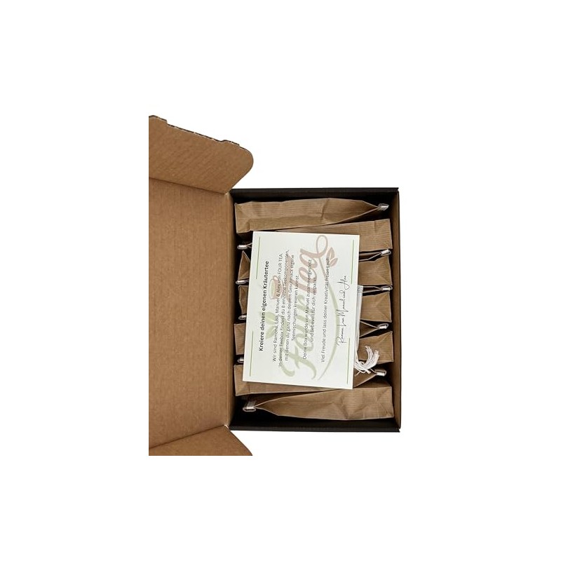 Premium Herbal Tea Tea Gift Set DIY to Mix Yourself