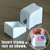 Stamp Roll Dispenser for a Roll of 100 Stamps