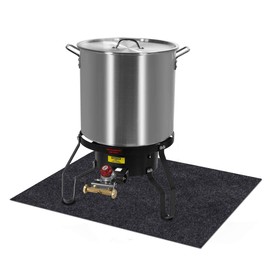 KALASONEER Tapete de Freidora de Pavo, 36 x 36 pulgadas, Tela Absorbente y PVC Impermeable