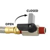 HK Extended Tank Drain Assembly Kit with 10 Inch Braided