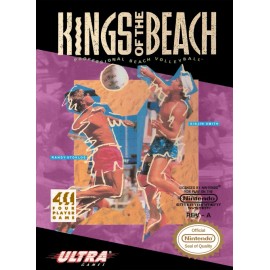 Kings of the Beach Professional Beach Volleyball FRIDGE MAGNET NES Video Game - 3 x 4 Inch Flexible Magnet