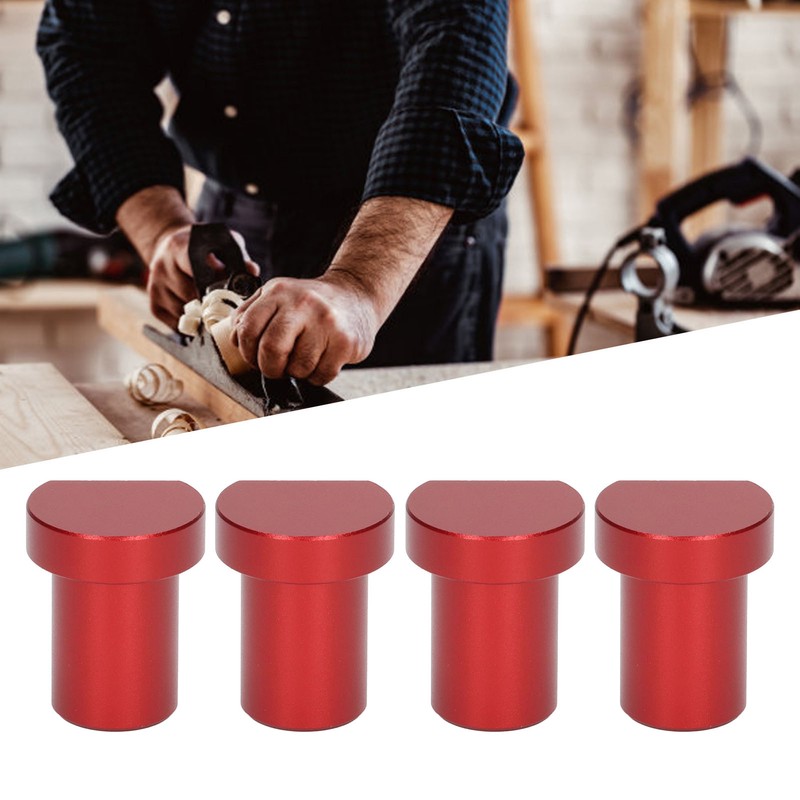 4PCS Woodworking Desktop Limit Blocks Multifunctional Workbench Peg Brake Stops