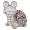 Outdoor Solar Powered Figurine Decorative Light Resin Tortoise Ornament for