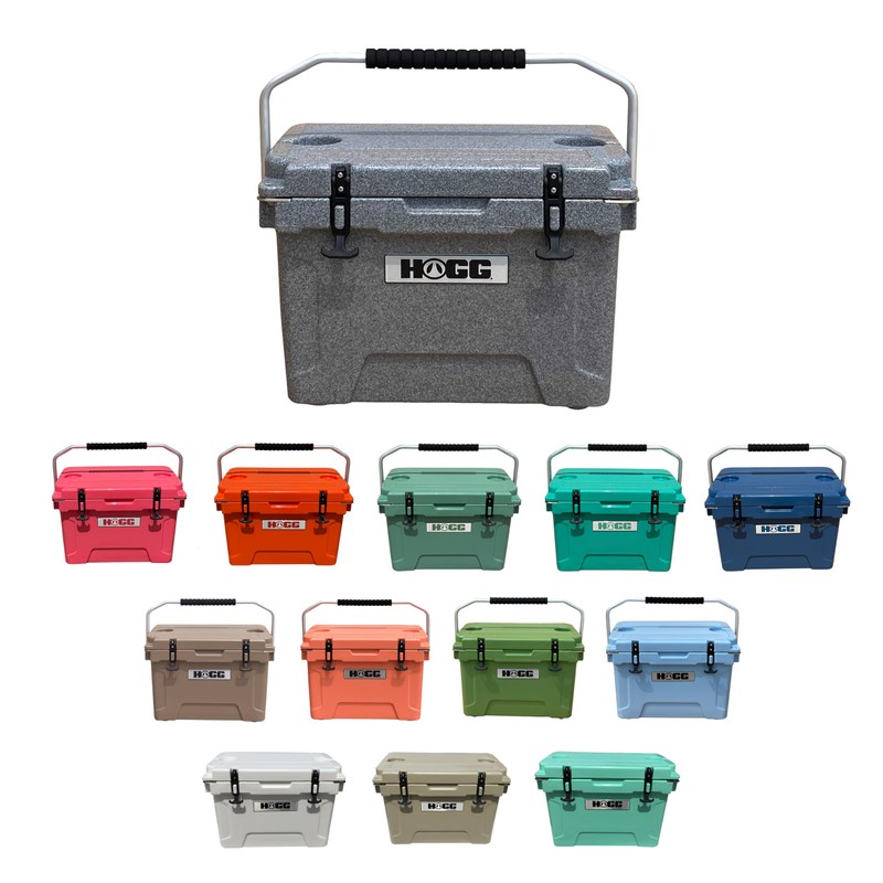 Hogg 20 qt Hard Cooler with Handle, Insulated Portable Cooler,