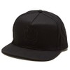 Spitfire Bighead Adjustable Snapback Hat - Black/Black