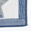 HOMESCAPES - 100% Cotton Washable Tufted Hippo Rug 50 x