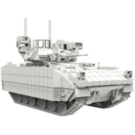Mon Model 1/72 American M2A3 Bradley BUSK III Infantry Combat Vehicle Plastic Model M72-005 (Tank)