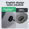 Zhaotingrui 3 in 1 Back Massager, Electric Lumbar Support Pillow
