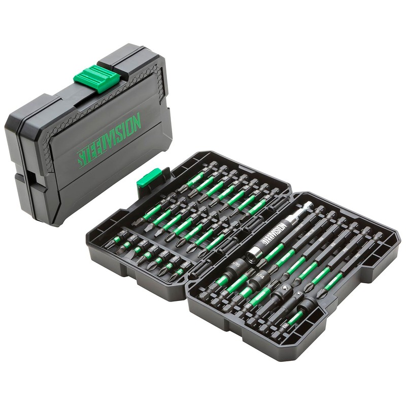 Steel Vision Tools 85pc Impact Torsion Bit Set for Impact