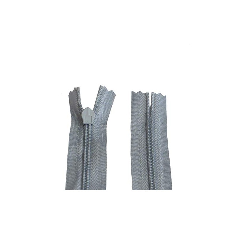 Seeking ROAM Invisible Zippers, Nylon Coil, 3, 2 Pieces (Light