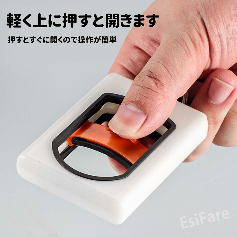 EsiFare Cable Tie Holder Cable Tie Organizer Fluorescent Cable Tie