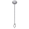 48" Shower Rod Ceiling Support - Polished Chrome