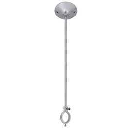 48" Shower Rod Ceiling Support - Polished Chrome