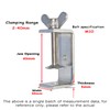 304 Stainless Steel C Clamps Wide Jaw Opening Tiger Clamp