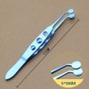 Metal Meibomian Gland Massage Tool, Eyelid Expressor Tweezer