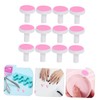 VICASKY 12pcs Electric Nail Buffer Replacement Pads Compatible Nail Grinding