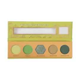 Profusion Cosmetics Blooming Beauty 5-Shade Eyeshadow Palette - Highly Pigmented Eyeshadows for Stunning Day & Night Looks (Wilderness Explorer)