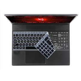 Silicone Keyboard Cover Skin Compatible for Acer Nitro 5 AN515-58/57/56/54/55/45/43/44 AN517-54/53/51/52 15.6" 17.3", Acer Predator Helios 300 PH315-54/53/52 PH317-56/54/53 15.6" 17.3" (Black)