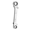 sourcing map Double Box End Reversible Ratcheting Wrench 10mm x