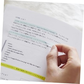 Operitacx 15 Sheets Filing Flags Sticky Notes Tabs Transparent Tape Transparent Highlighter Tape Colored Stickers Page Labels Note Tabs Page Flags Sentence Highlight Sticker The Pet