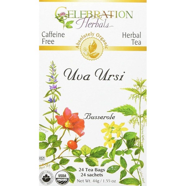 Celebration Herbals Organic Uva Ursi Tea 24 bags